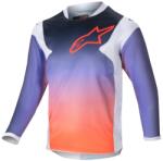 Alpinestars Dětský motokrosový dres Alpinestars Racer Hoen 2024 světle šedo-gradient-černý (AIM173-0046)