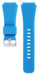  Curea silicon bleu 22mm pentru Samsung Gear S3