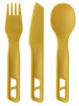Sea to Summit Passage Cutlery Set - [3 Piece] Tacâmuri Arrowwood Yellow