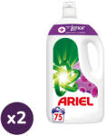 Ariel Turbo Clean Touch of Lenor Amethyst Flower folyékony mosószer 2x3, 75 liter (150 mosás)