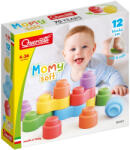 Quercetti Quercetti: Momy Soft 12 db-os puha építőkocka szett (4141) - jatekshop