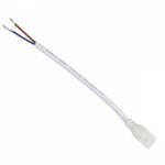 Goldlux (Polux) Egyoldalas csatlakozó NEON LED szalagokhoz 2PIN 12MM kábellel (SANTAS2215)