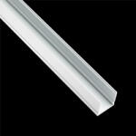 Lumiled Felületre szerelt alumínium eloxált profil LED szalagokhoz KM38 Silver Felület 2m (KMPRO0710)