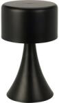 4home Lampă de masă portabilă Hatford cu LED din metal, 12 x 21 cm