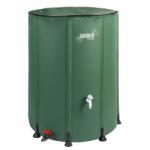 4-Home Rezervor de apă pliabil 1000 L, verde Stropitor