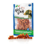 KIDDOG Rabbit Cranberry - jutalomfalat (nyúlhús, vörösáfonya) kutyák részére (80g)