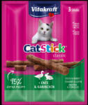 Vitakraft Cat Stick Mini - jutalomfalat (nyúl, kacsa) macskák részére (3x6g)