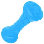 PitchDog Safe And Durable Barbell-Shaped Dog Toy - játék (súlyzó, kék) kutyák részére (Ø7cm/19cm)