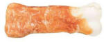 TRIXIE Denta Fun Chicken Chewing Bone - jutalomfalat (csont, csirkehússal) 11cm (2x60g)