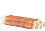 TRIXIE Denta Fun Duck Chewing Roll - jutalomfalat (kacsahús, marhabőr) kutyák részére (45g/17cm) - csak ömlesztve (50db/zacskó)