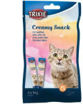 TRIXIE Creamy Snack with shrimp - jutalomfalat (tonhal, fehér hal) macskák részére (5×14g)