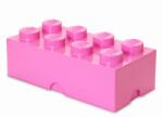 LEGO® Cutie depozitare LEGO® 8 roz