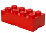 LEGO® Cutie depozitare LEGO® 2x4 rosu