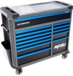 SP Tools Szerszámos kocsi gyári-felszerelt 411 db-os 13 fiók TECH Series - KÉK (SP01015)