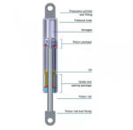 MAAD Amortizor pe gaz pentru abkant-uri manuale 660-1000N MAAD (660-1000N) - sculemeseriase