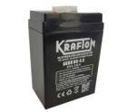 KRAFTON K6-4, 5 zselés szünetmentes akkumulátor, 6V 4.5Ah (K6-4,5)