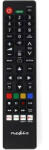Nedis TVRC45PASHBK - Telecomandă de rezervă | Panasonic / Sharp TV | Preprogramată | Negru (TVRC45PASHBK)