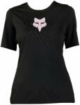 FOX Womens Ranger Foxhead Short Sleeve Jersey Black XS (32651-001-XS)