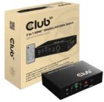 Club 3D Switch Club3D CSV-1381, HDMI, 8K60Hz/4K120Hz (Negru) (CSV-1381)