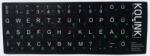 Kolink Billentyűzet matrica HU Black/White (KBKOHUBLW) - pcland