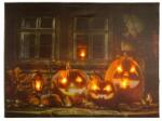 Nexos Falikép Halloween 9 LED 30 x 40 cm - kokiskashop