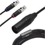 Meze Audio Кабел Meze Audio mini XLR - 4 pin XLR балансиран (MEM-C4)