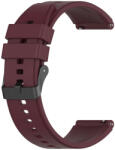 Techsuit Curea pentru Samsung Galaxy Watch4 40mm Techsuit Watchband 20mm W026 Burgundy (5949419079489)