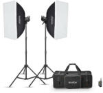 Godox MS200V-F Stúdióvaku szett (2db vaku) (Bowens) (MS200V-F)