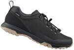 Shimano SH-ET501 férfi trekking és túra kerékpáros cipő, fűzős, fekete, 45-ös