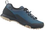 Shimano SH-ET501 férfi trekking és túra kerékpáros cipő, fűzős, kék, 44-es