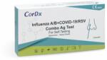 CORDX Test rapid combo pentru gripa A/B, Covid19 si RSV, 1 buc, Cordx