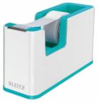 Leitz Dispenser de bandă adezivă, de masă, umplut, LEITZ „Wow, alb-albastru gheață