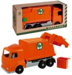 Androni Giocattoli - Millennium camion de gunoi - lungime 52 cm, portocaliu (8595692601809)