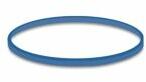 WIMEX Bandă de cauciuc, albastru deschis, 1mm, Ø2cm [50 g]