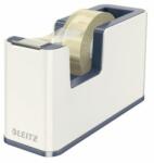 Leitz Dispenser de bandă adezivă, pentru birou, umplut, LEITZ „Wow, alb-gri