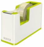 Leitz Dispenser de bandă adezivă Leitz WOW alb/verde metalizat