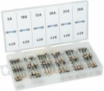 MNC Üveg biztosíték készlet tárolódobozban - 120 db - 5-30A MNC 05714 (05714)