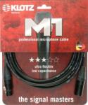 KLOTZ M1 cablu de microfon profesional XLR 3p mum/dad conectori Neutrik - 1m (M1FM1N0100)