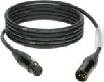 KLOTZ Cablu de microfon Klotz M2 cu coduri de culoare XLR 3p mum/dad negru conectori Neutrik - 3m (3XM2T1M030)