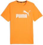 PUMA Férfi funkcionális rövid ujjú pólók Puma ESS LOGO TEE narancssárga 586667-58 - L