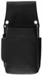 Choice Uniszex fekete bőr pincértárca, brifkó tartó 14 × 24, 5 cm (844690-002)