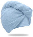  Prosop turban albastru deschis cu uscare rapida, 100% bumbac Prosop