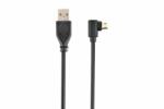 Gembird USB A/B Micro 1.8m 90 Double-sided Gembird CC-USB2-AMMDM90-6
