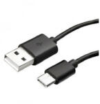  USB töltő- és adatkábel, USB Type-C, 100 cm, Xiaomi, fekete, gyári