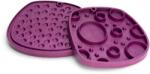 West Paw Feast Mat 2in1 Slow Feeder és Lick Mat Kutyáknak Bubble Tropic Red