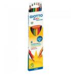 GIOTTO Creioane colorate, cutie carton, 6 culori/set, GIOTTO Elios (13618)