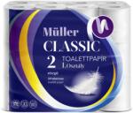 Müller Toalettpapír 2 rétegű kistekercses 100% cellulóz 100 lap/tekercs 24 tekercs/csomag Müller Classic (54463) - best-toner