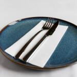 Mank Textilhatású egyszínű szalvéta 40x40 cm 1/8 hajtás 50 lap/csomag - fehér