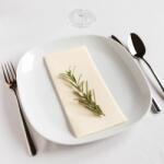 Mank textilhatású szalvéta 40x40 cm 1/8 hajtás 50 lap/csomag - krém