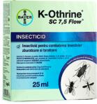 Bayer K-Othrine SC 7, 5 Flow 25 ml insecticid contact/ ingestie, Bayer (muste, tantari, gandaci de bucatarie, plosnite, furnici, purici, cariul alimentelor, gandacul fainii, gandacul de tutun)